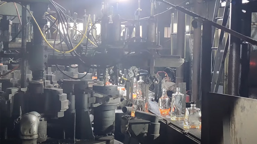 RSG otomatik 8S cam şişe üretim ekipmanları