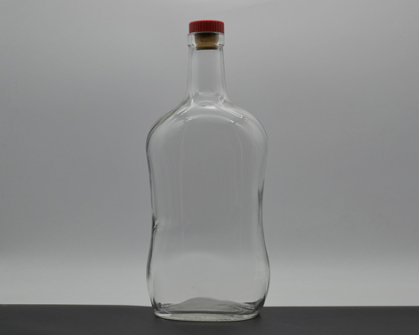 3L dev ekstra beyaz çakmaktaşı cam konteyner yuvarlak temizle Rum şişe