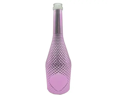 75cl moda kabartmalı elektroliz şampanya şişesi