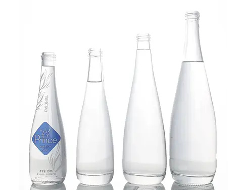 0.5l sınıf Soda su güzel cam şişe