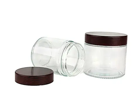 150ml çakmaktaşı un cam kavanoz