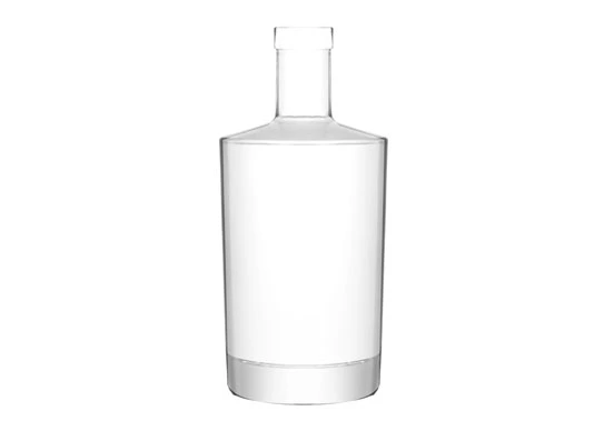 Süper çakmaktaşı kalın taban 75CL boş konyak şişesi