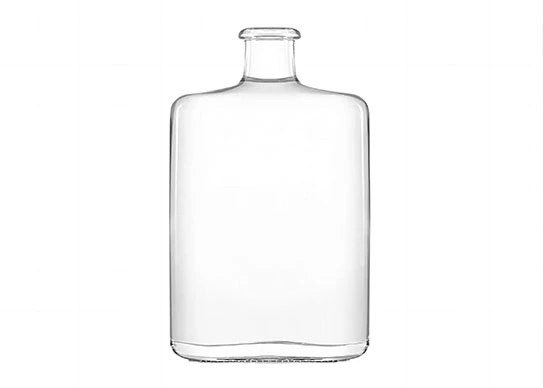 75cl cep şişesi likör şişesi Oval şekil cam 750ml Gin şişeleri