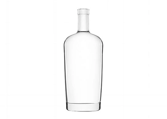 Küçük toplu alkollü şişeler 75cl likör ambalajı için ekstra çakmaktaşı şişeler