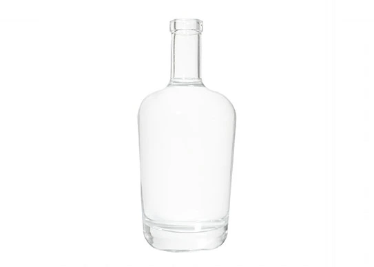 Artisanal ruhları şişeleri yeni tasarım 750ml ekstra beyaz cam şişeler