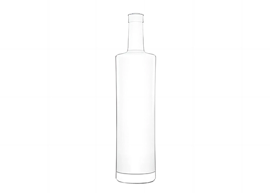 Kendo şişe 750ml Premium likör şişeleri votka ambalaj