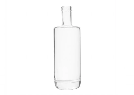 Rum şişeleri 750ml yuvarlak şekil boş güzel kaliteli alkol şişeleri