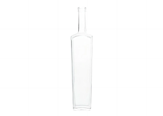 Göz alıcı tasarım likör şişesi kare alkollü şişeler 750ml