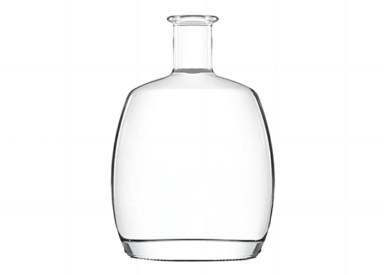 Konyak şişeleri sıcak satış ekstra beyaz çakmaktaşı 750ml brendi şişeleri