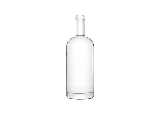 700ml votka rom şişesi Gin ambalaj güzel yuvarlak cam şişe