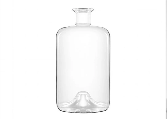 Cin şişeleri 700ml ekstra çakmaktaşı yuvarlak 70cl cam şişe