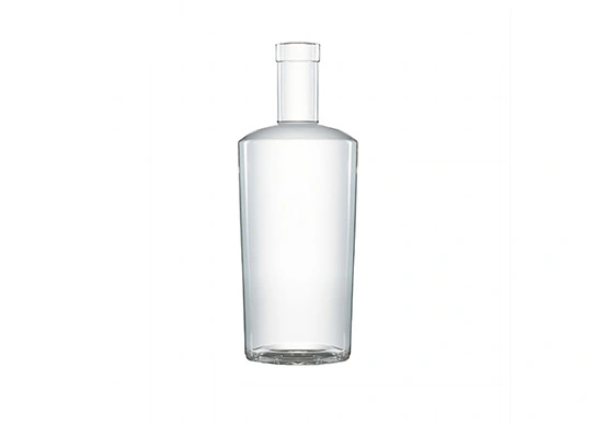 Boş ruh şişeleri 700ml yüksek çakmaktaşı cam konteyner
