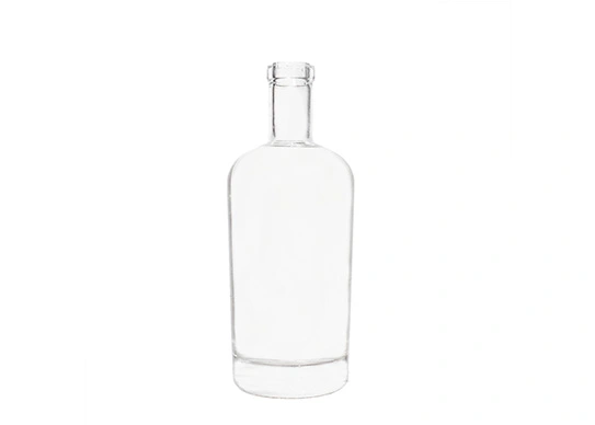 Yuvarlak 700ml cam şişe ekstra çakmaktaşı plaka bitirmek
