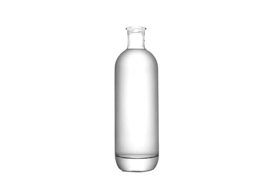 Likör şişesi ambalajı 700ml yuvarlak cam şişe