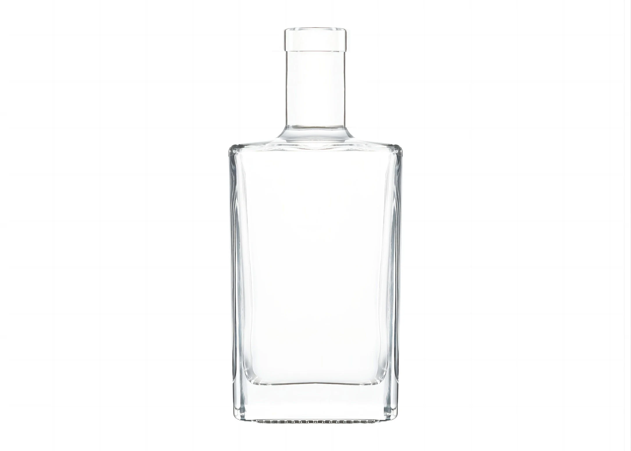 500ml Gin şişe Premium ambalaj ekstra çakmaktaşı cam sürahi