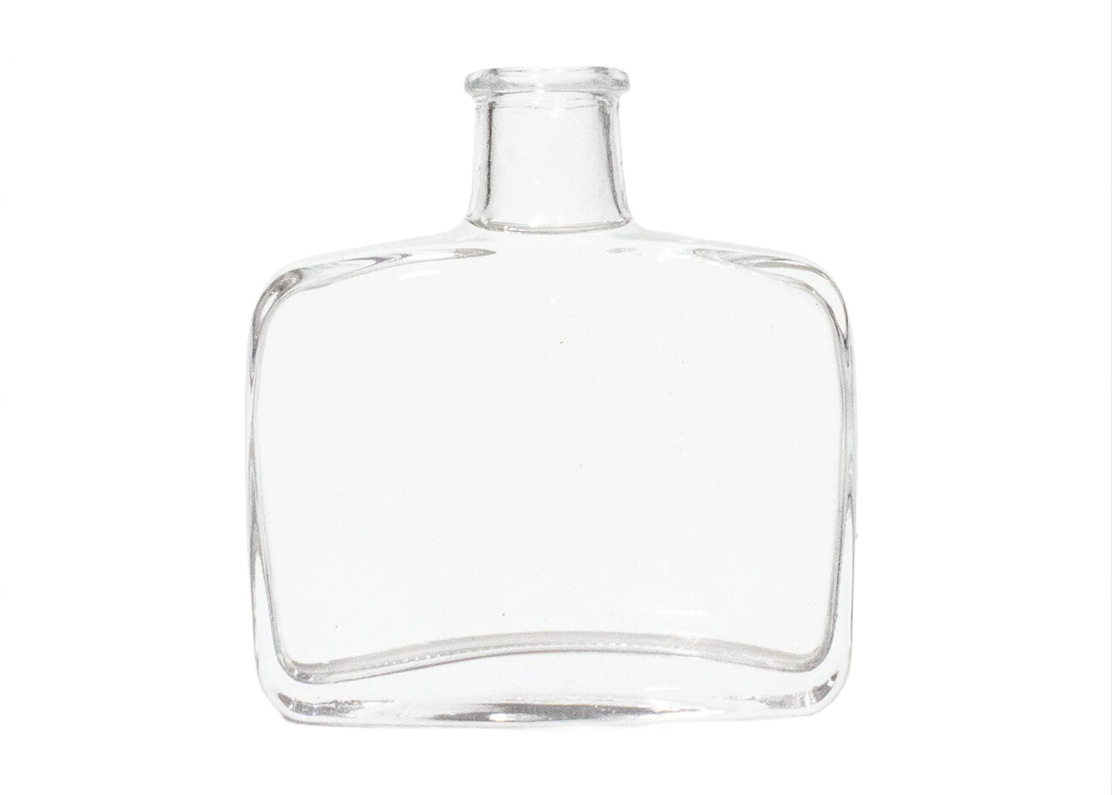 500ML dikdörtgen Oval şekil cam konteyner