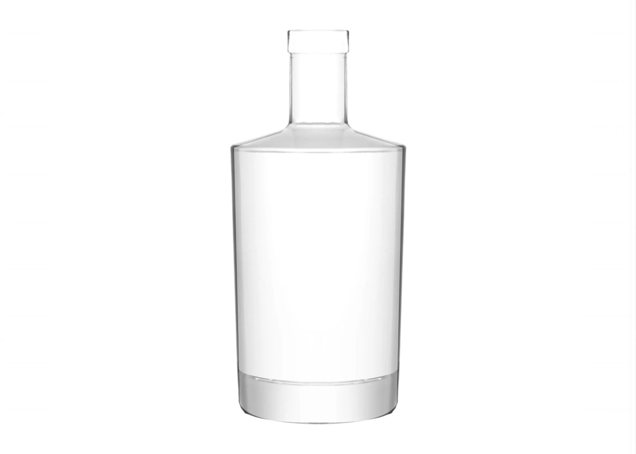 500ml rom şişesi boş ekstra çakmaktaşı cam lüks kalite