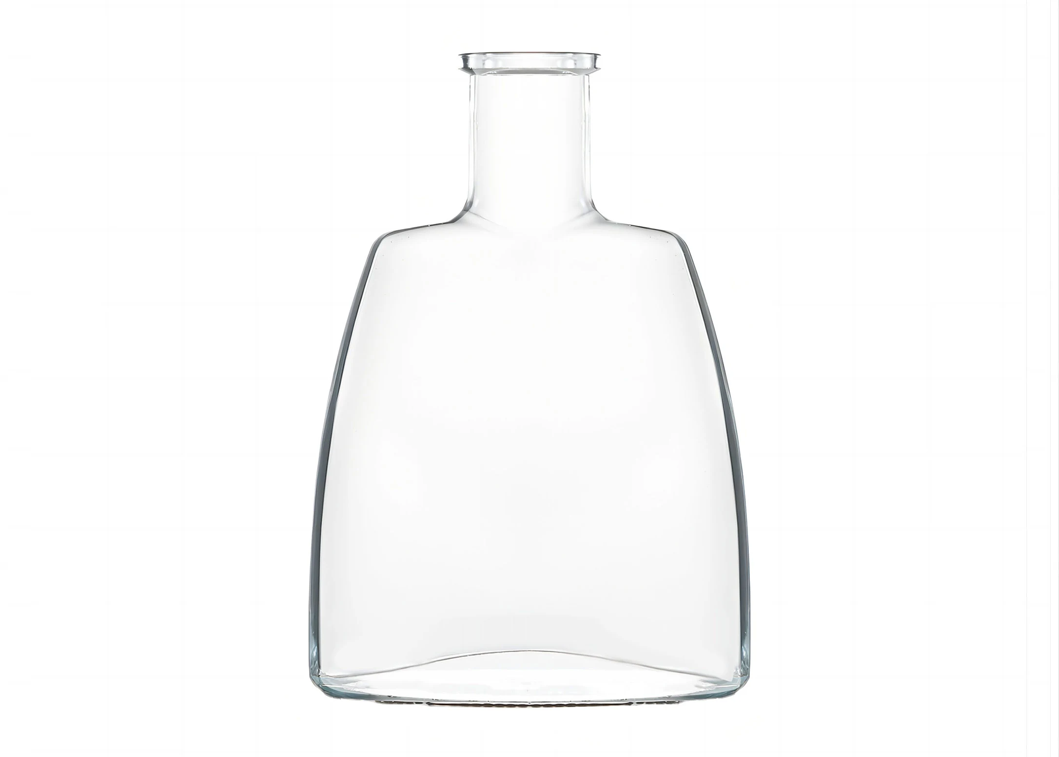 Konyak ambalaj 500ml ekstra çakmaktaşı cam şişe