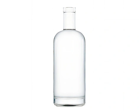 1000ml Premium Spirits ambalaj yuvarlak cam şişe