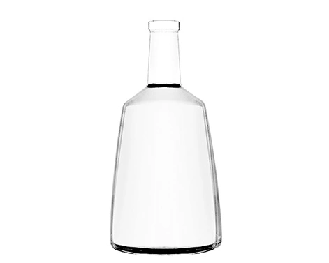 Yeni tasarım 1000ml yuvarlak açık rom şişe ambalaj