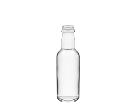 50ml küçük boy Normal çakmaktaşı silindirik yuvarlak cin şişesi