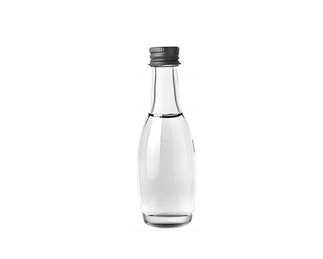 Hediye ve örnekler için Ideal zarif 50ml yuvarlak likör şişeleri