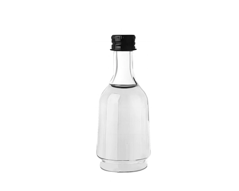 Yüksek kaliteli 50ml vidalı cam likör şişesi